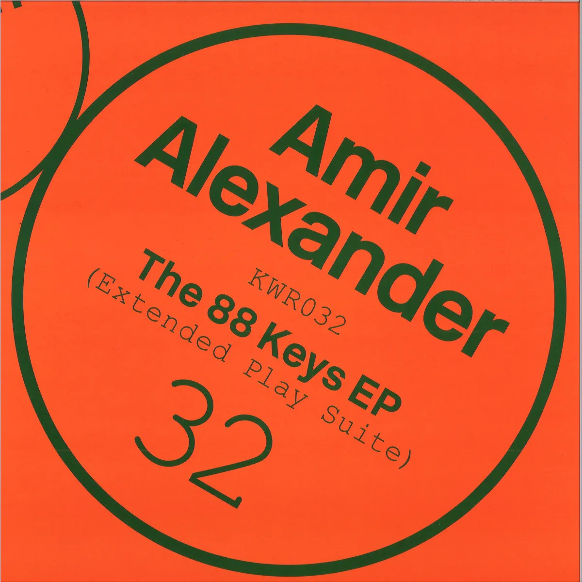 Лицевая сторона обложки — Amir Alexander — The 88 Keys Extended Play Suite