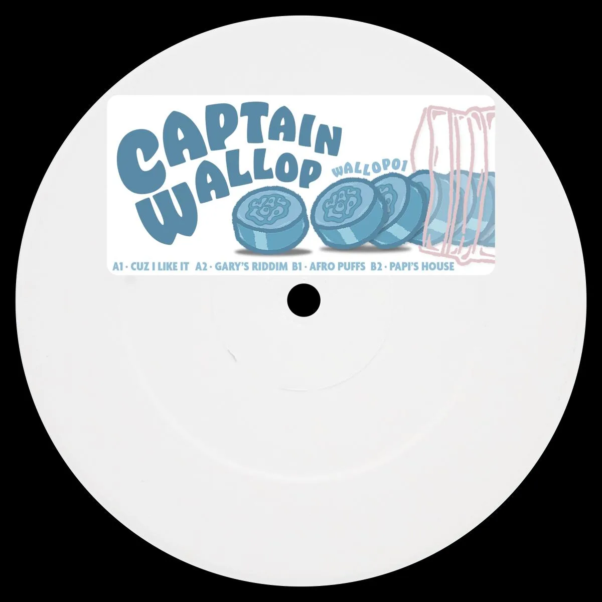 Front cover — Captain Wallop — Cuz I Like It EP