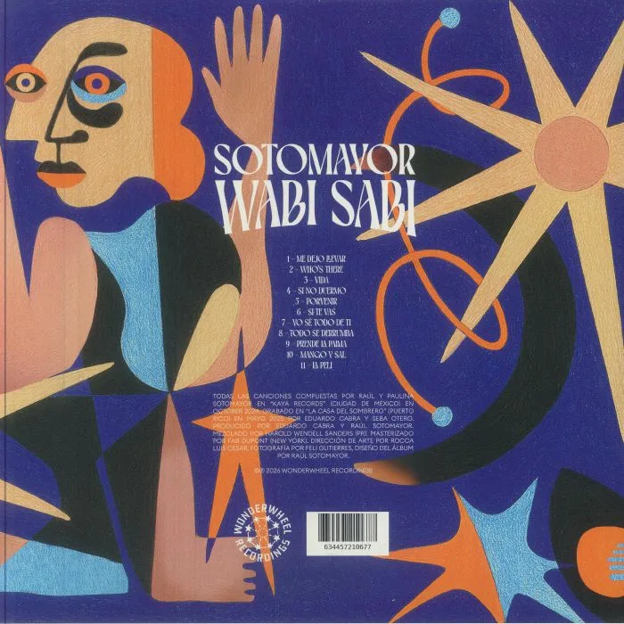 Обратная сторона обложки — SOTOMAYOR — Wabi Sabi