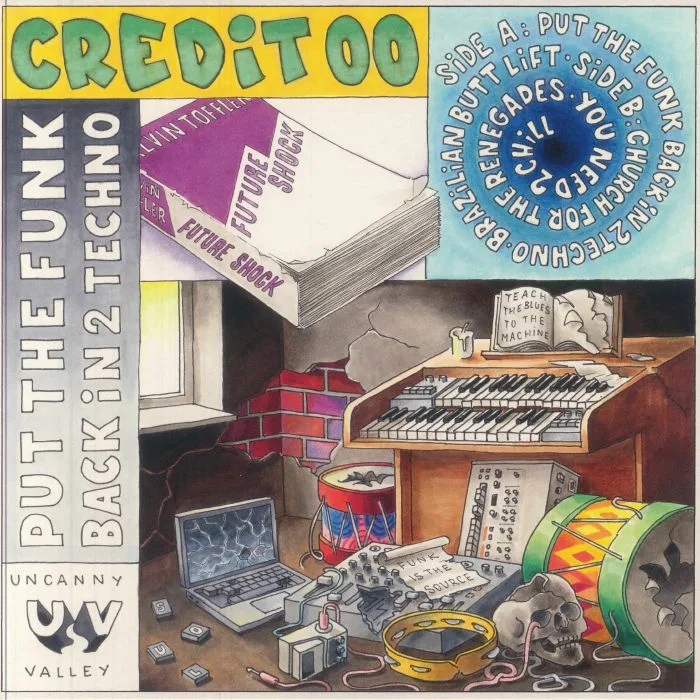 Back cover — CREDIT 00 — Put The Funk Back In 2 Techno