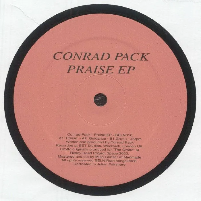 Front cover — Conrad PACK — Praise EP