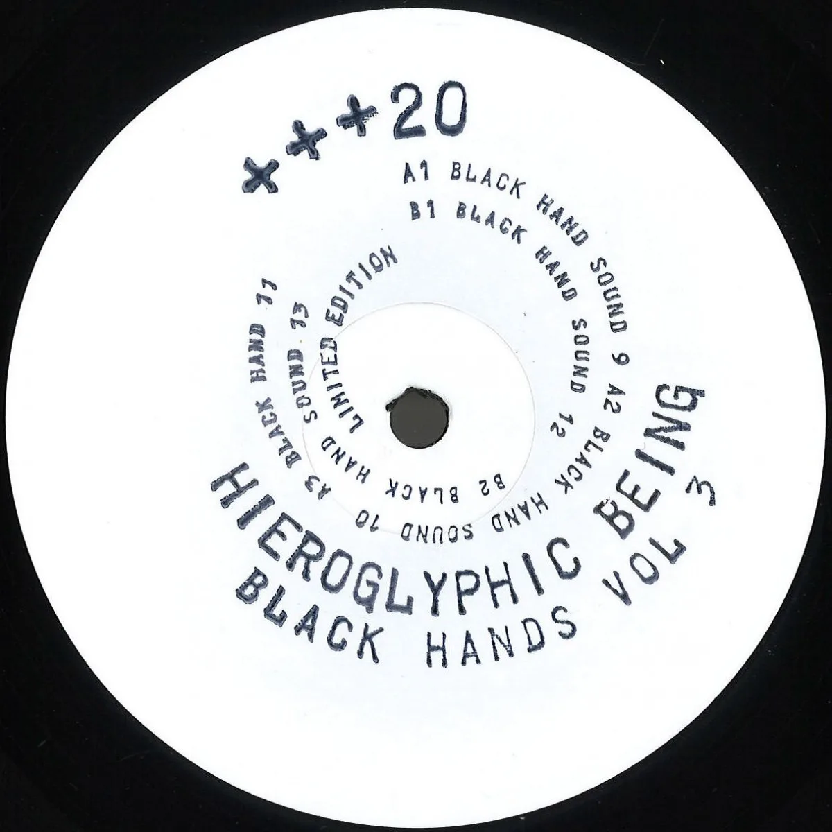 Hieroglyphic Being — Black Hands Vol.3