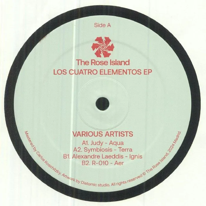 Front cover — JUDY / SYMBIOSIS / ALEXANDRE LAEDDIS / R 010 — Los Cuatro Elementos EP