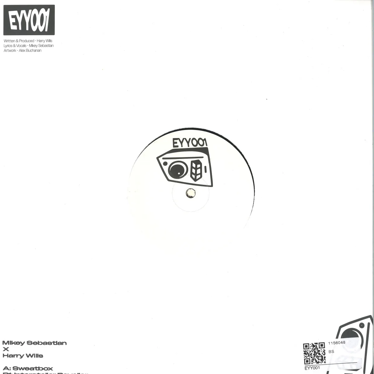 Back cover — Harry Wills&Mikey Sebastian — Sweatbox EP