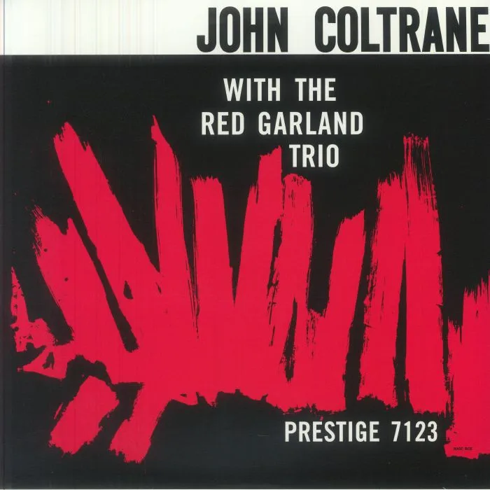 Front cover — John COLTRANE with THE RED GARLAND TRIO — John Coltrane With The Red Garland Trio (reissue)