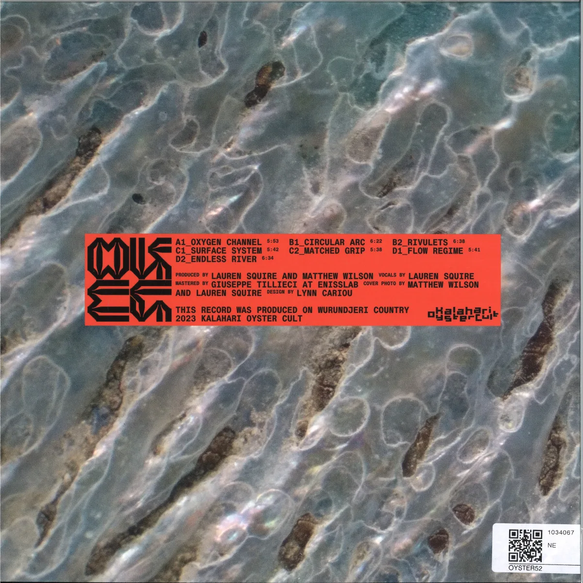 Обратная сторона обложки — OK EG — Rivulets LP 2x12"