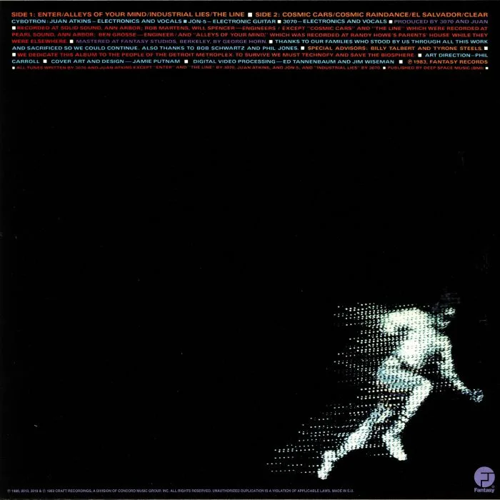 Back cover — CYBOTRON — Enter (reissue)