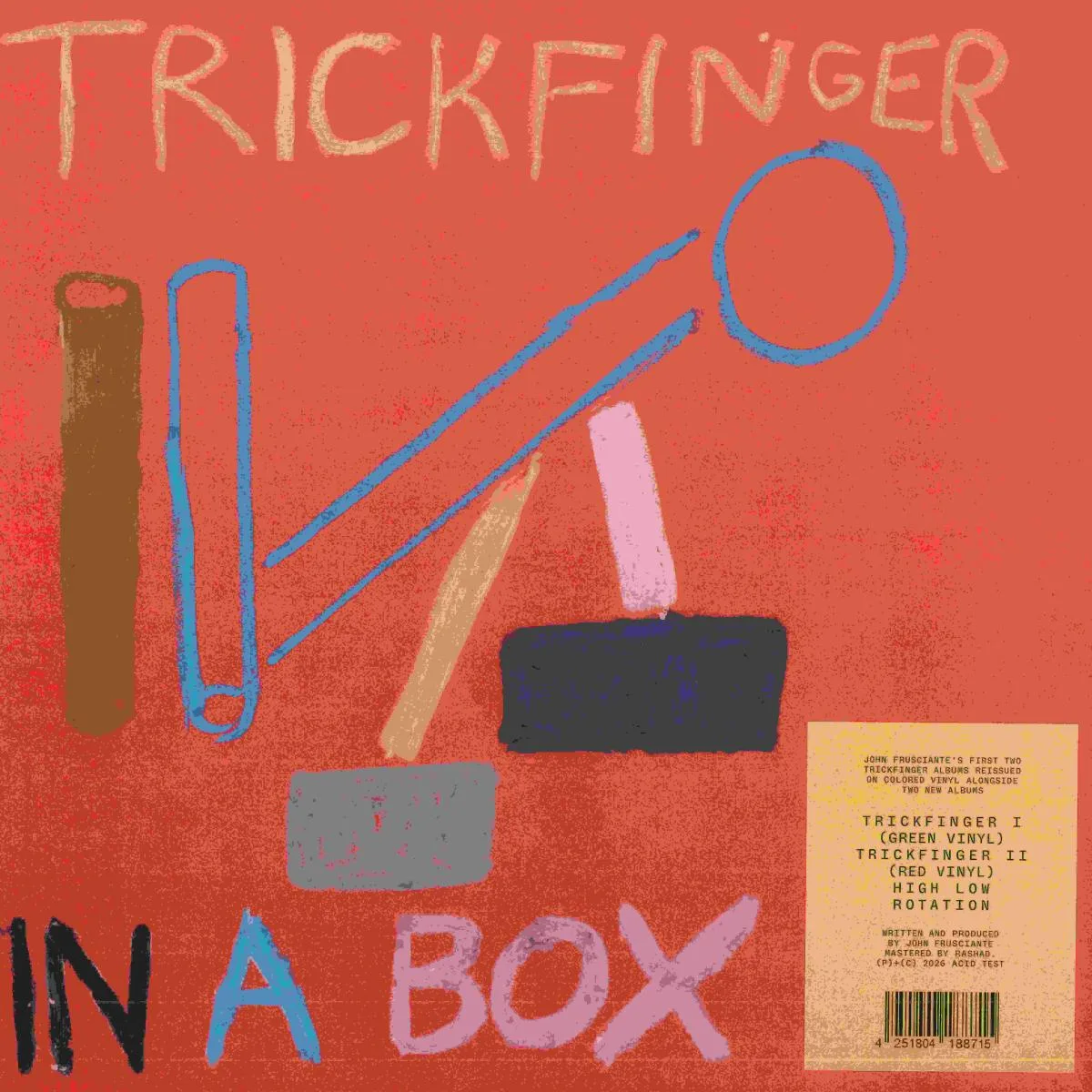 John Frusciante presents Trickfinger — In A Box (LP 5x12" Box Set)