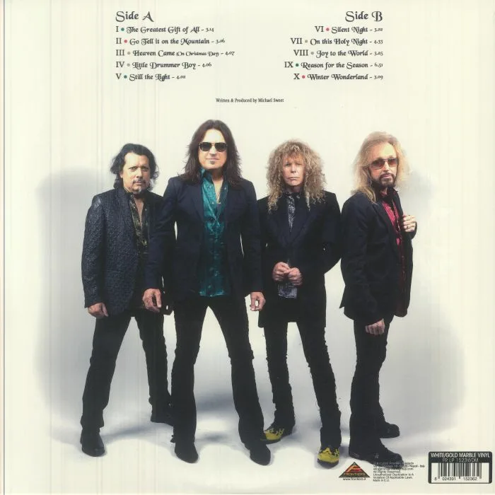Back cover — STRYPER — Greatest Gift Of All
