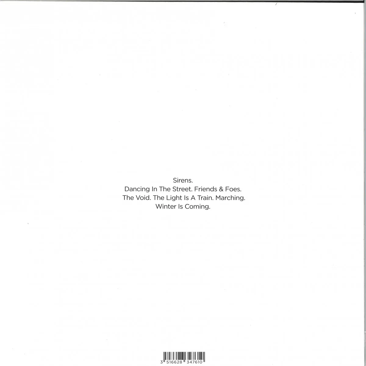 Back cover — Vitalic — Dissidaence (Episode 2) EP