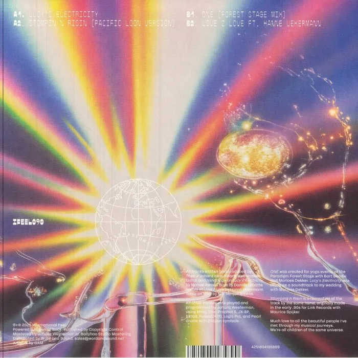 Back cover — THEE J JOHANZ — Lucy's Electricity