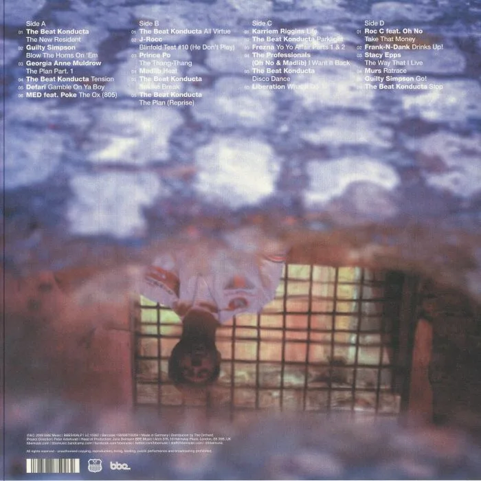 Обратная сторона обложки — MADLIB aka THE BEAT KONDUCTA / VARIOUS — WLIB AM: King Of The Wigflip (reissue)