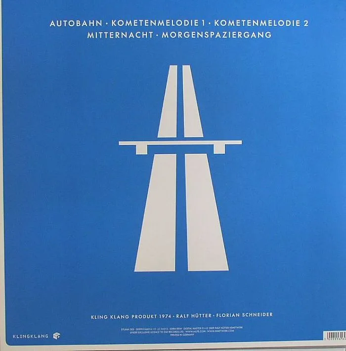 Back cover — KRAFTWERK — Autobahn