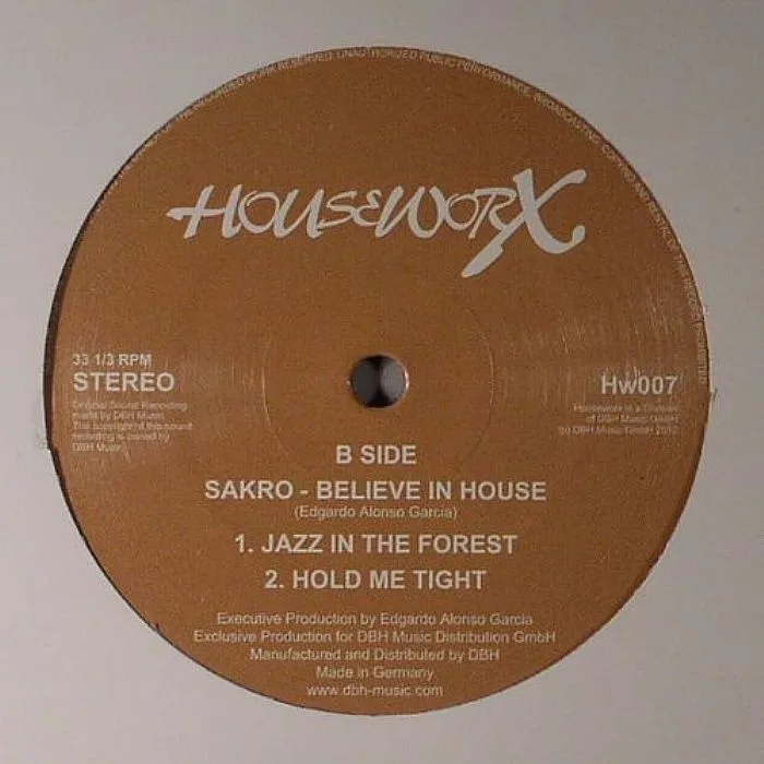 Обратная сторона обложки — SAKRO — Believe In House