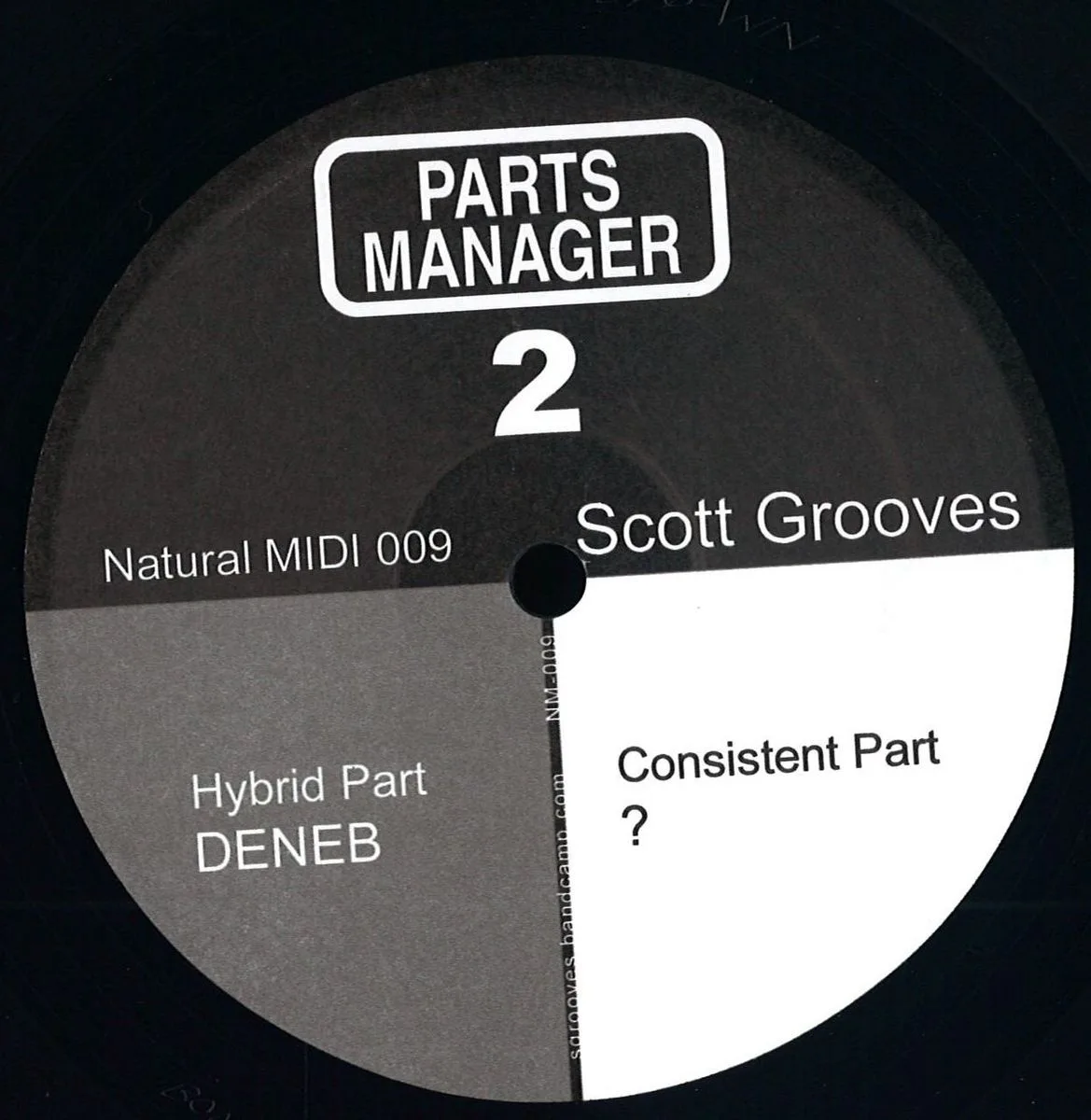 Front cover — Scott Grooves — Parts Manager 2