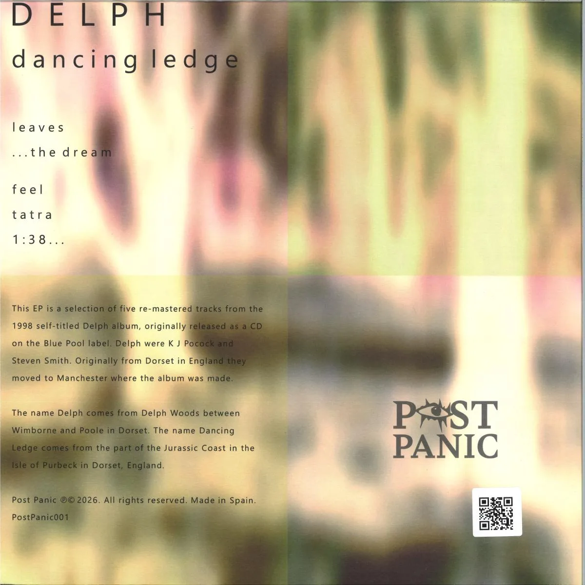 Обратная сторона обложки — Delph — Dancing Ledge