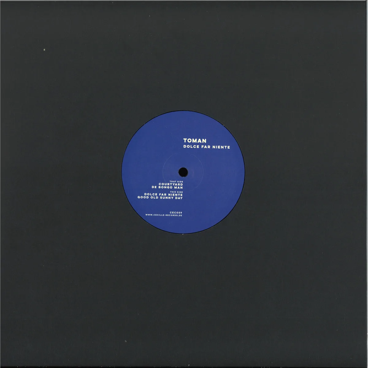 Back cover — Toman — Dolce Far Niente