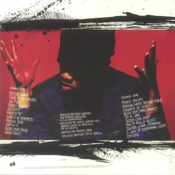 Обратная сторона обложки — REDMAN — Whut? Thee Album (50th Anniversary Edition)