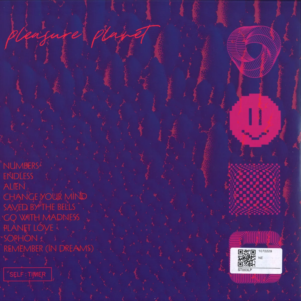 Back cover — Pleasure Planet — Pleasure Planet LP 2x12"