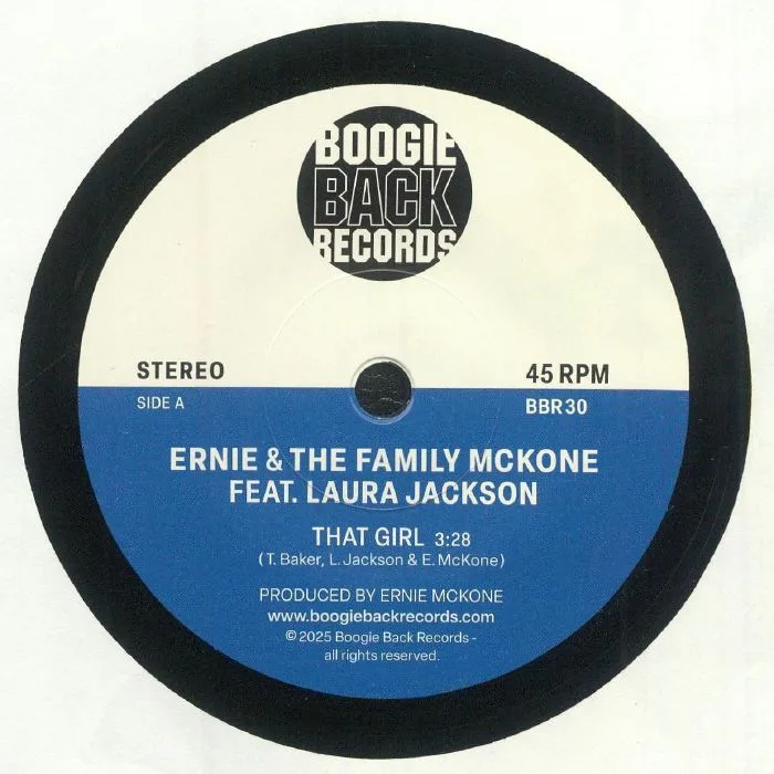 Front cover — ERNIE & THE FAMILY McKONE — That Girl