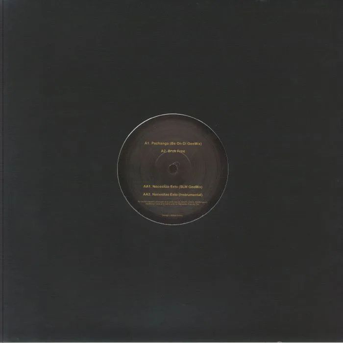 Back cover — GEEW — The Pachanga EP