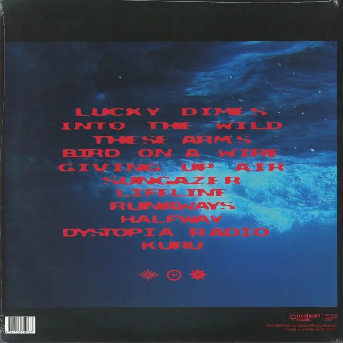 Back cover — The TEMPER TRAP — Sungazer