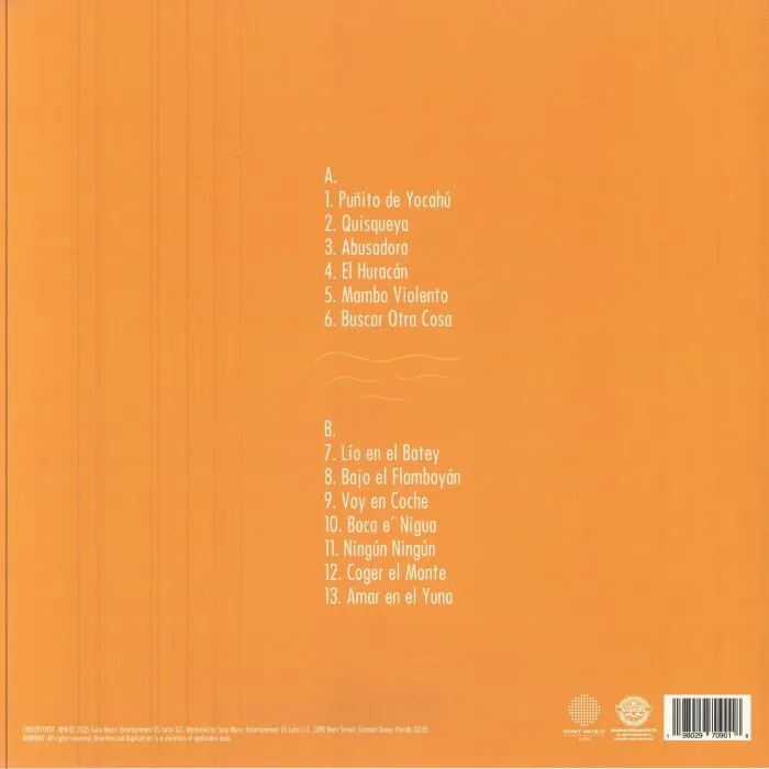 Back cover — Vicente GARCIA — Punito De Yocahu