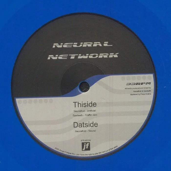 Лицевая сторона обложки — NEURALFOLD / SAWTEETH — Neural Network EP