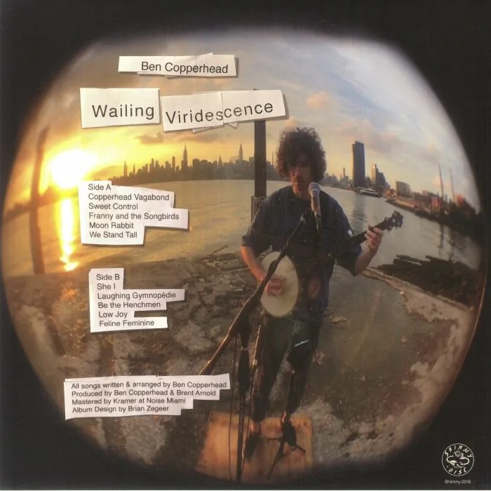 Обратная сторона обложки — Ben COPPERHEAD — Wailing Viridescence