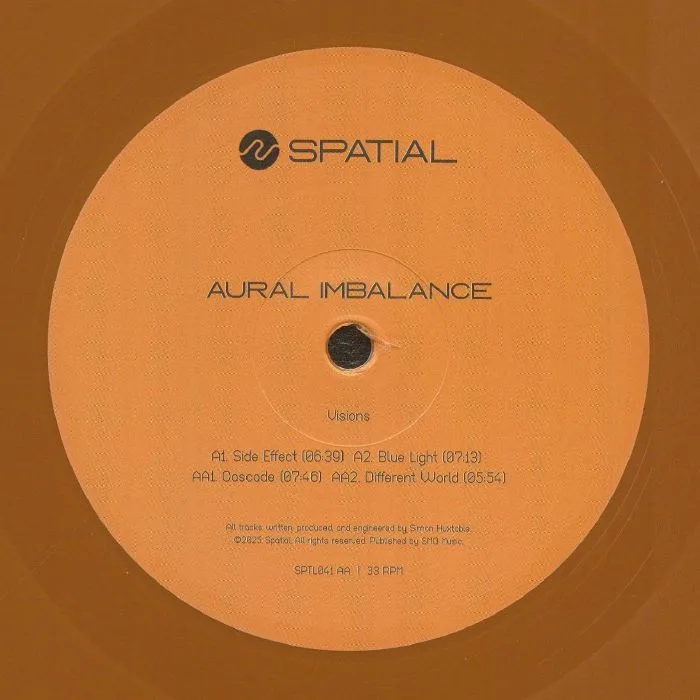Back cover — AURAL IMBALANCE — Visions
