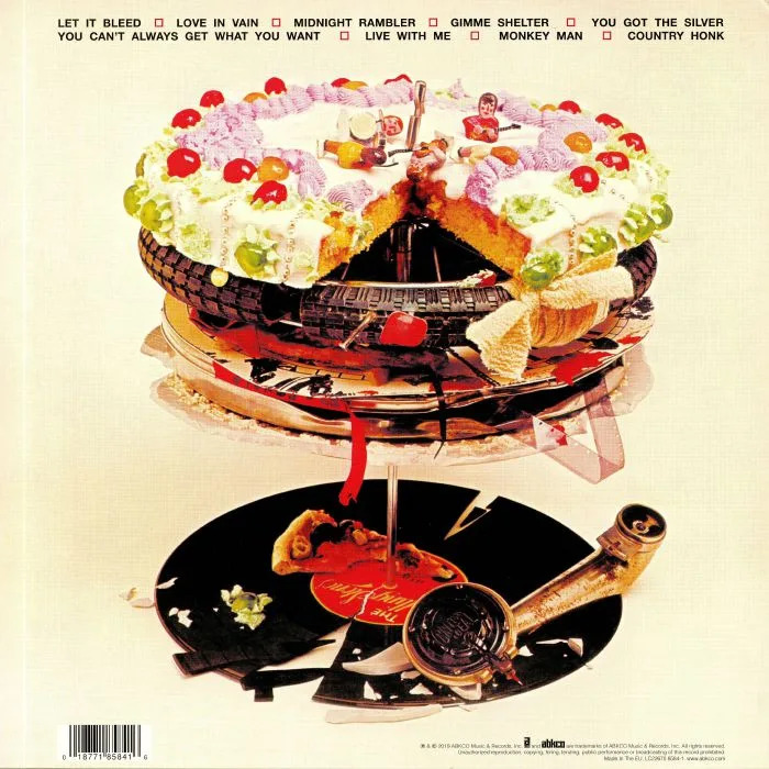 Обратная сторона обложки — The ROLLING STONES — Let It Bleed: 50th Anniversary Edition