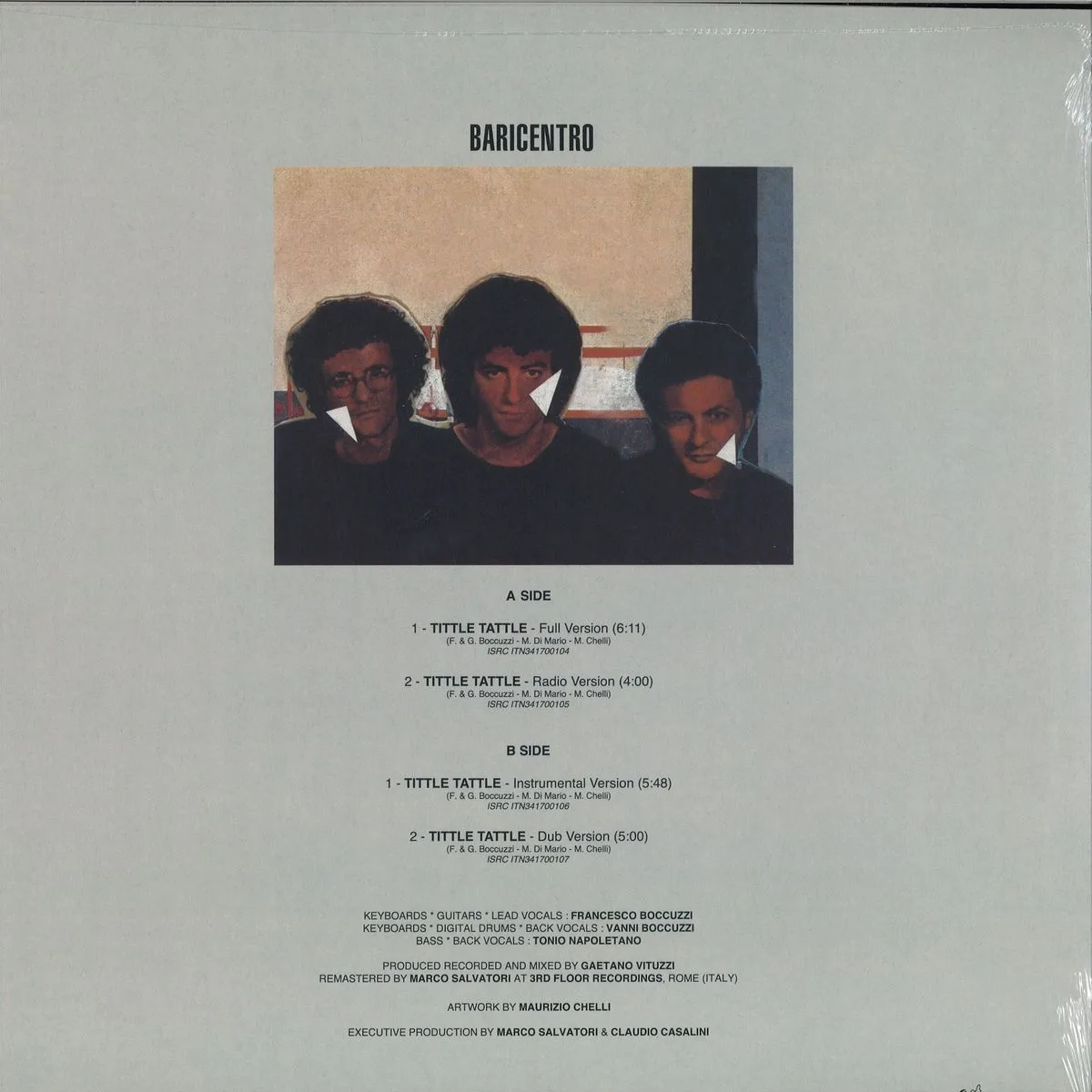 Back cover — Baricentro — Tittle Tattle