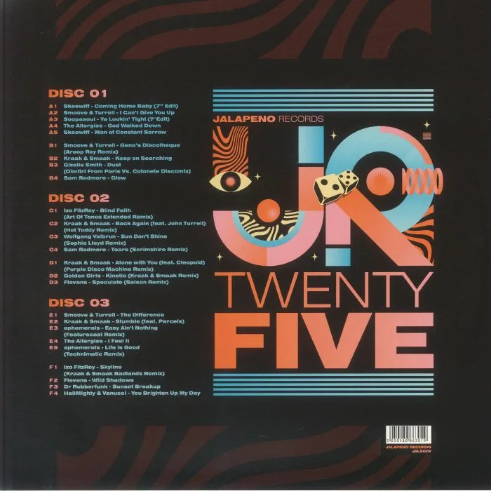 Обратная сторона обложки — VARIOUS — Twenty Five