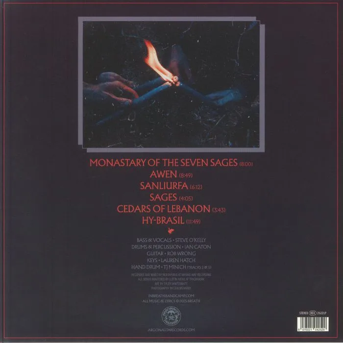Back cover — BREATH — Brahman