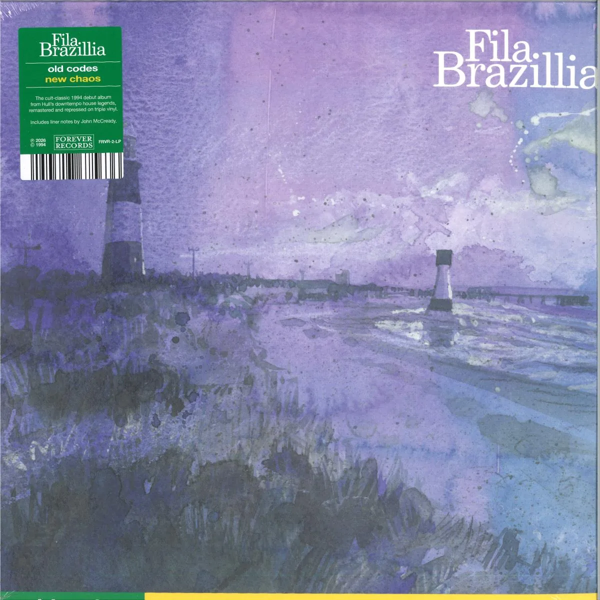 Лицевая сторона обложки — Fila Brazillia — Old Codes New Chaos (LP 3x12")