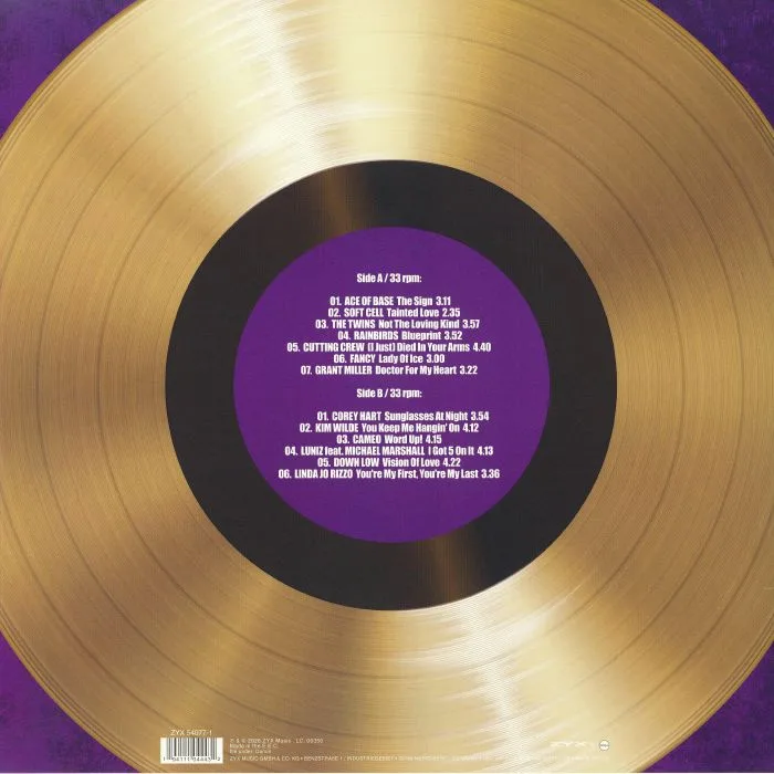 Back cover — VARIOUS — Golden Chart Hits Of The 80s & 90s Vol 6