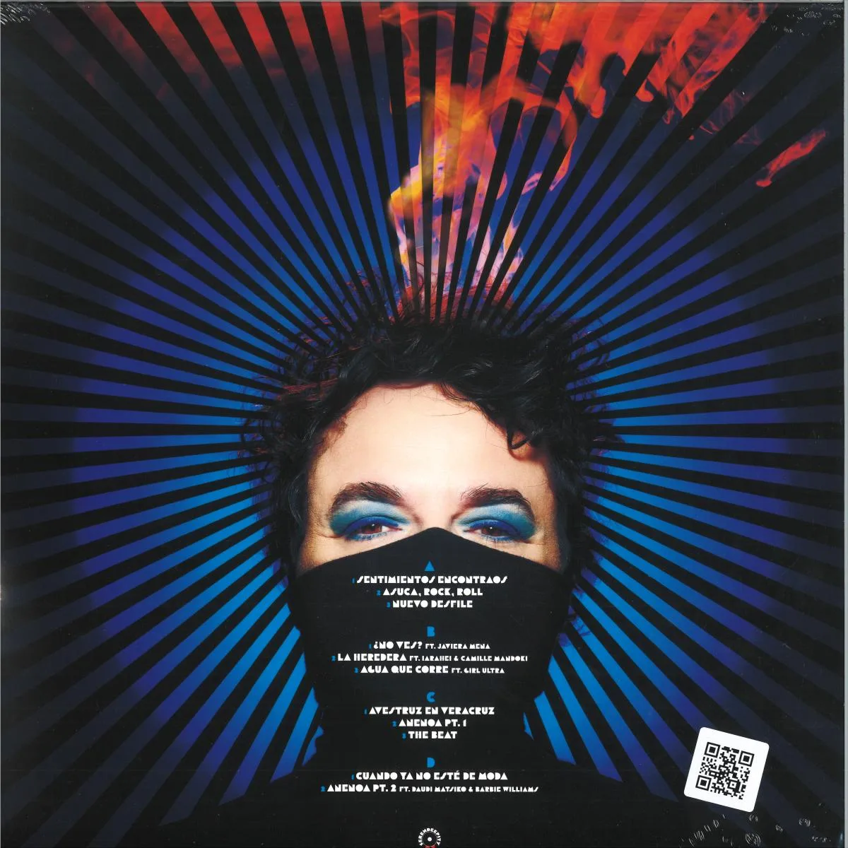 Back cover — Matias Aguayo — Anenoa (LP 2x12")