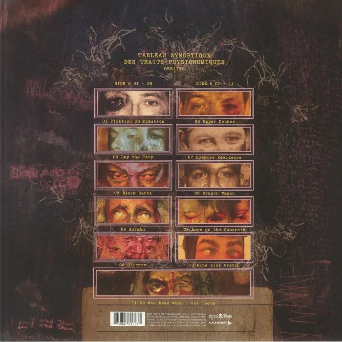 Обратная сторона обложки — The RED CHORD — Clients (reissue)
