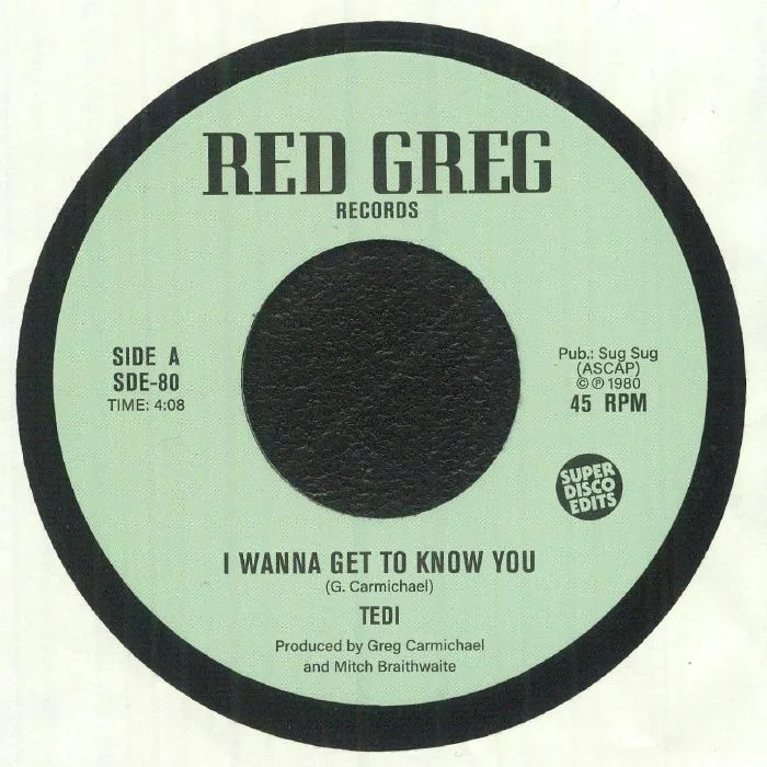 Лицевая сторона обложки — TEDI — I Wanna Get To Know You