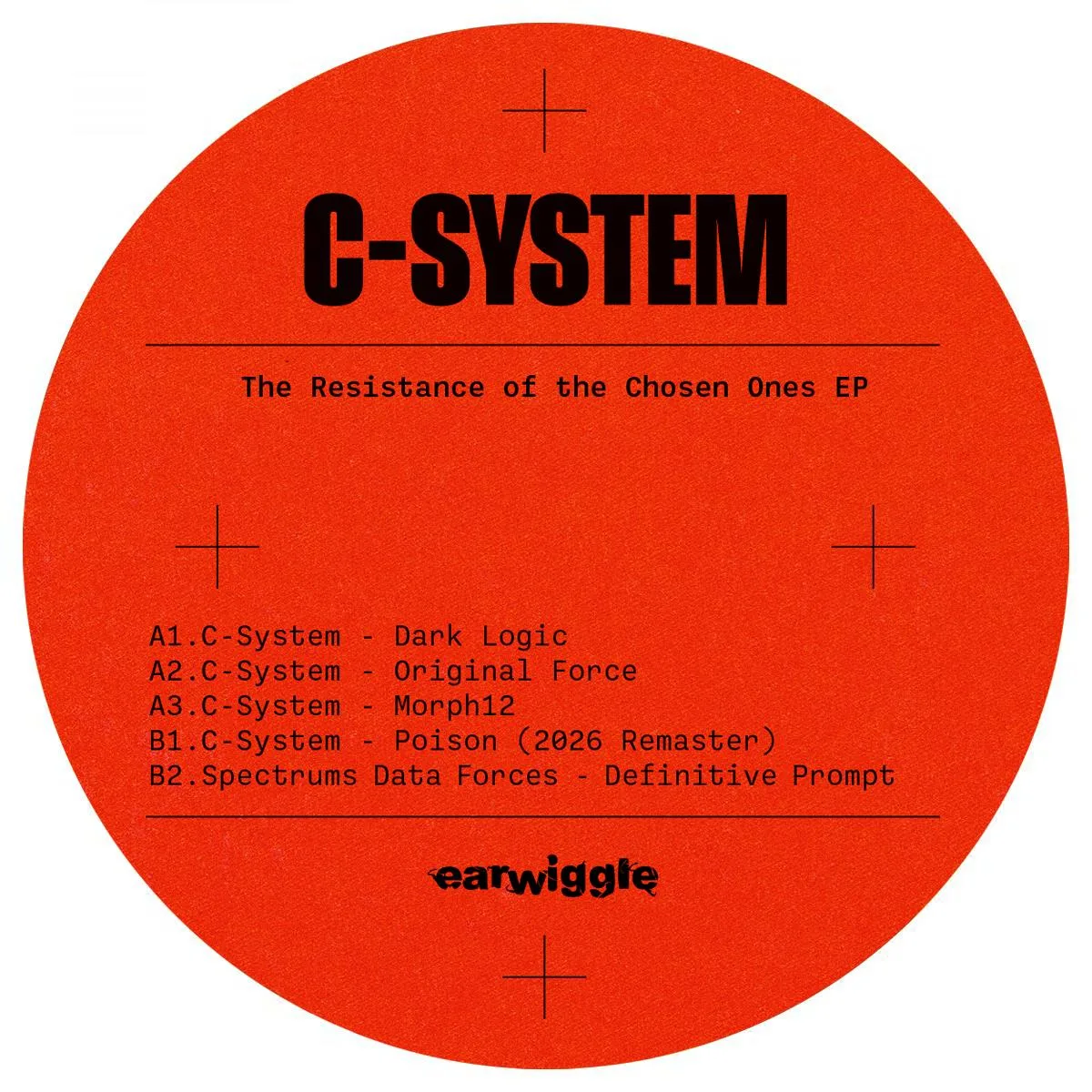 Обратная сторона обложки — C-System — The Resistance of the Chosen