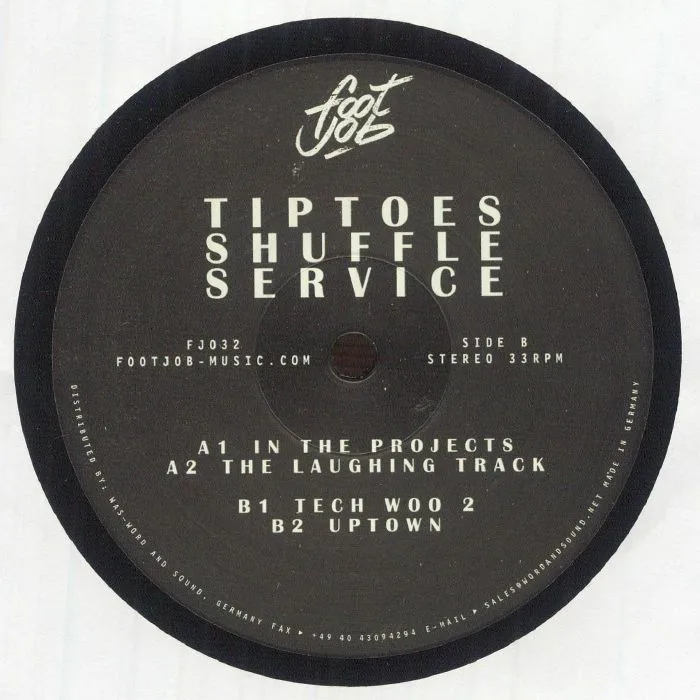 Обратная сторона обложки — Tiptoes — Shuffle Service