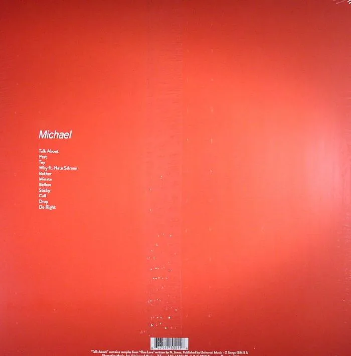 Back cover — LES SINS — Michael