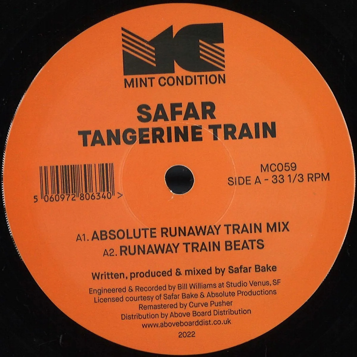 Safar — Tangerine Train
