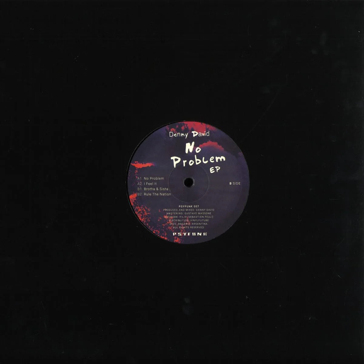 Back cover — Danny David — No Problem EP