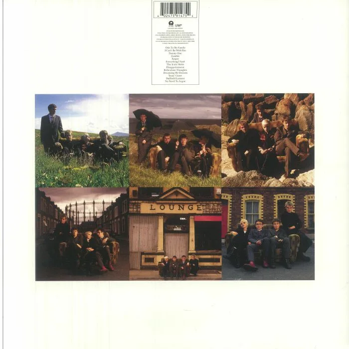 Back cover — The CRANBERRIES — No Need To Argue (30th Anniversary Edition)