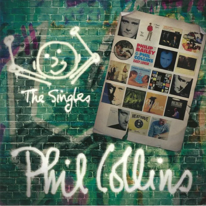 Лицевая сторона обложки — Phil COLLINS — The Singles (reissue)