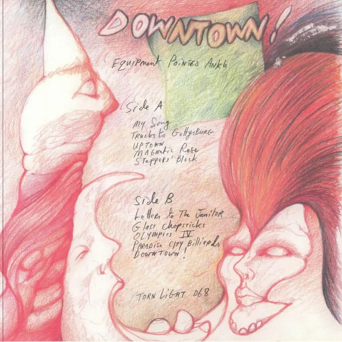 Back cover — EQUIPMENT POINTED ANKH — Downtown!