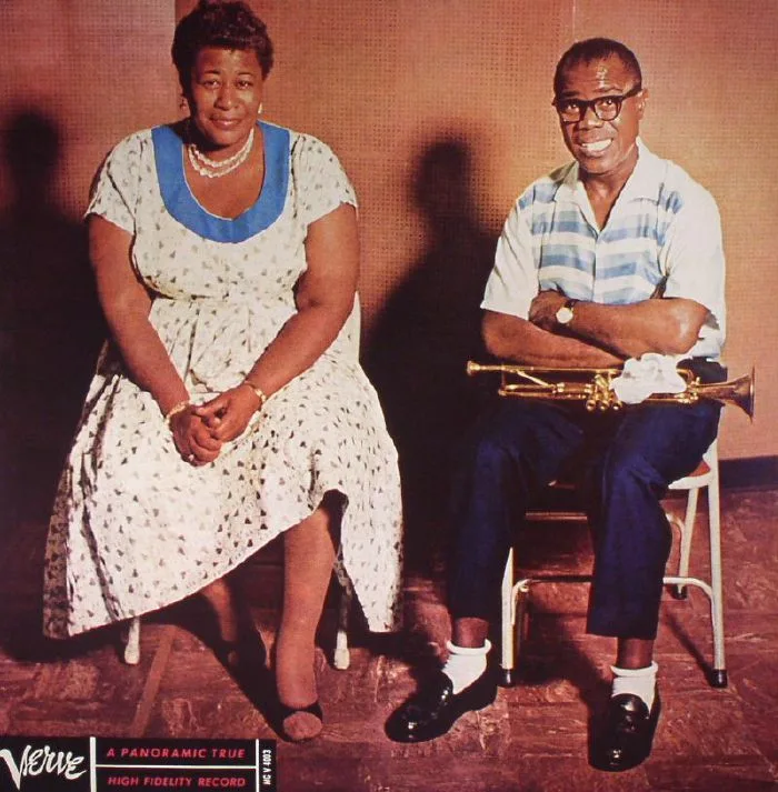 Front cover — Ella FITZGERALD / LOUIS ARMSTRONG — Ella & Louis