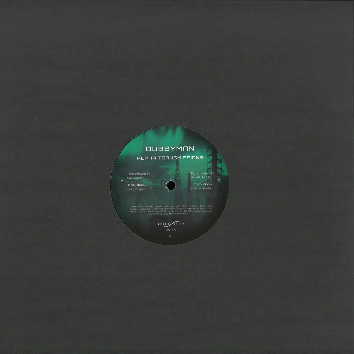 Back cover — Dubbyman — Alpha Transmissions