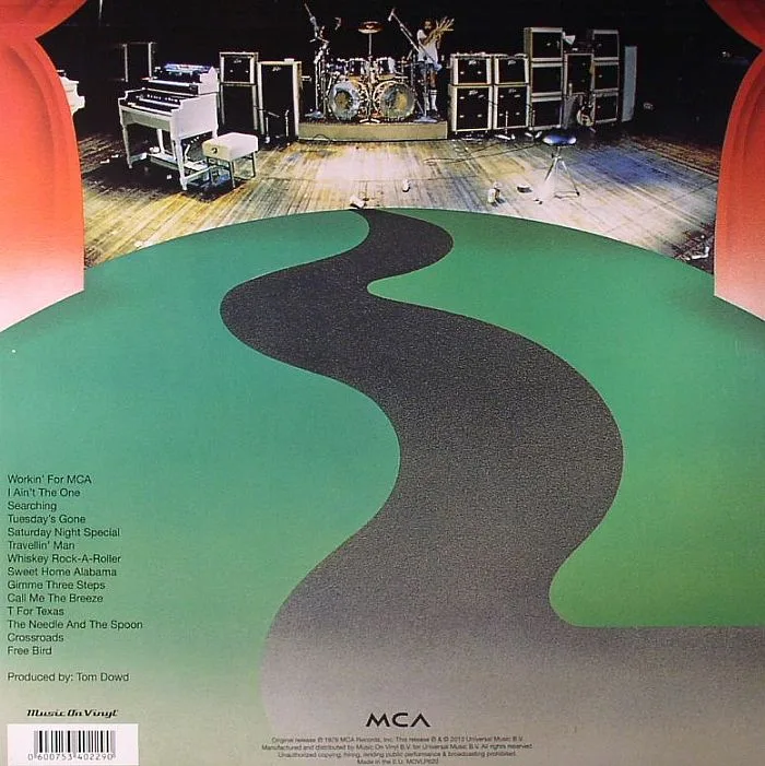 Back cover — LYNYRD SKYNYRD — One More From The Road